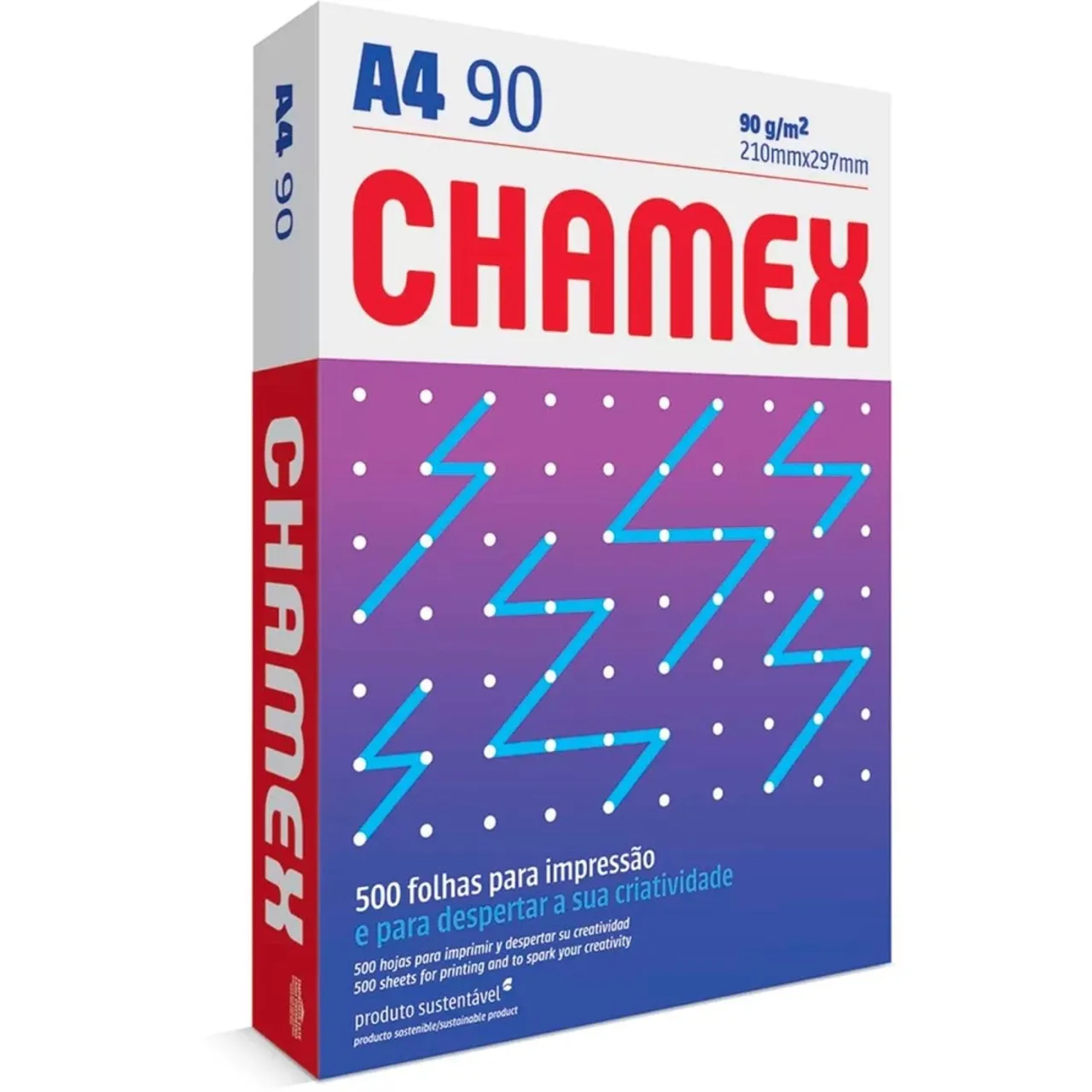 Papel A4 90g Chamex - 500 Folhas