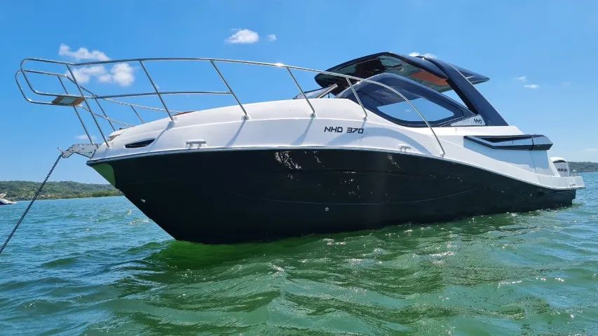 Lancha NHD 37 pés (355 nomenclatura internacional) All Space parelha popa Mercury 300hp 4T - Foto 2