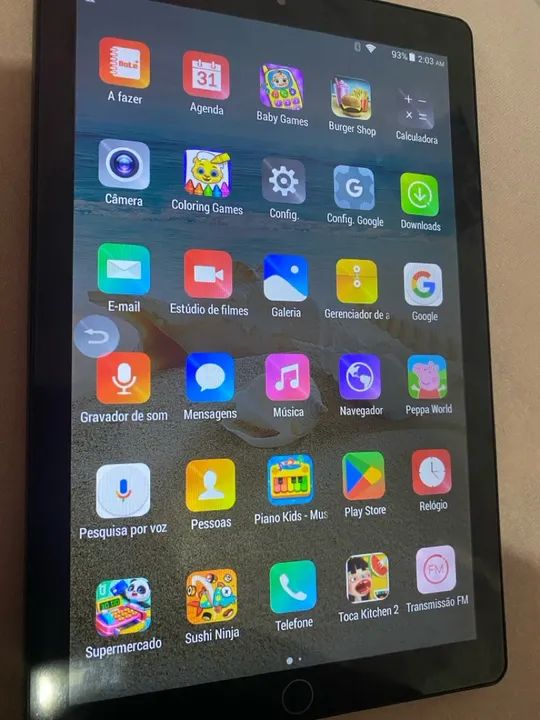 Tablet Tela 10.1 Android Faz e recebe ligação Wi-Fi ou Chip Cosmos Excelente estado  - Foto 4