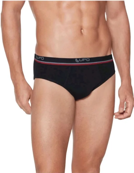 Cueca Slip Lupo Preta