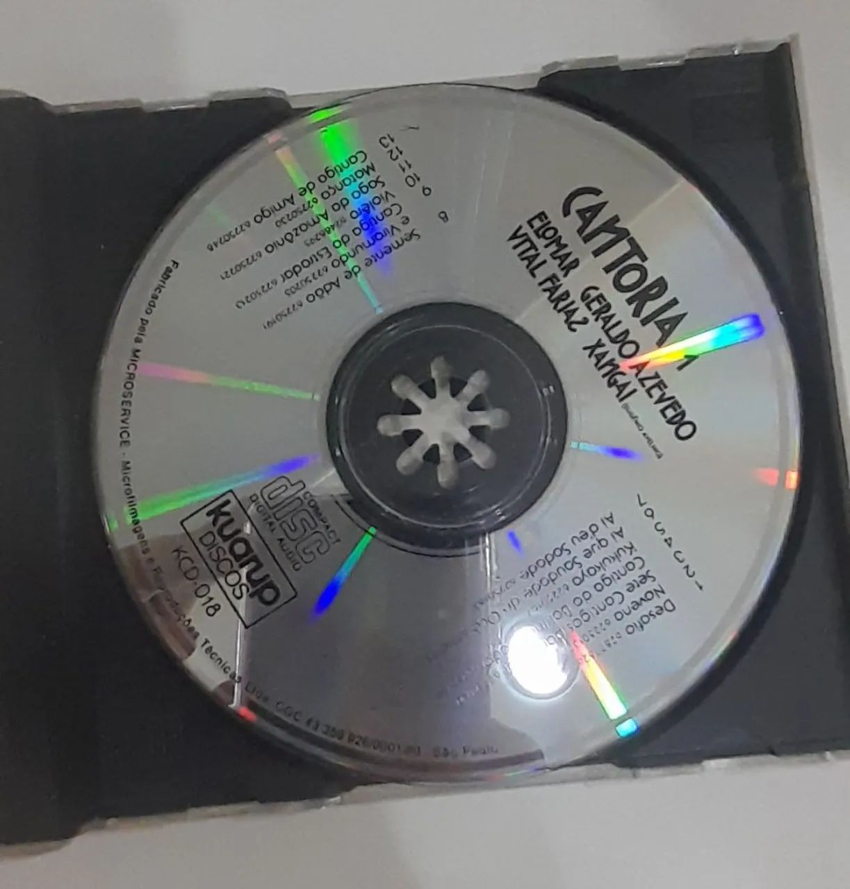 CD Cantoria 1 - Elomar, Geraldo Azevedo, Vital Farias, Xangai - Foto 3