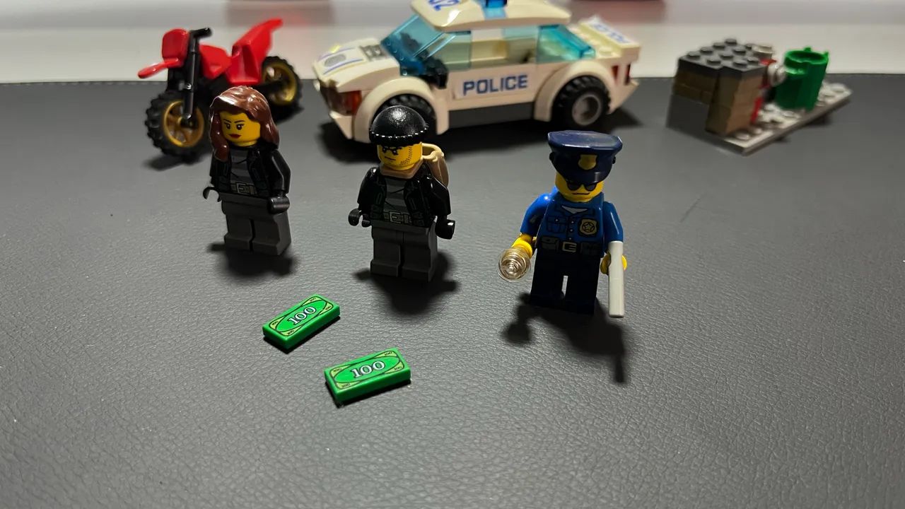 lego polícia e ladrão - Foto 2