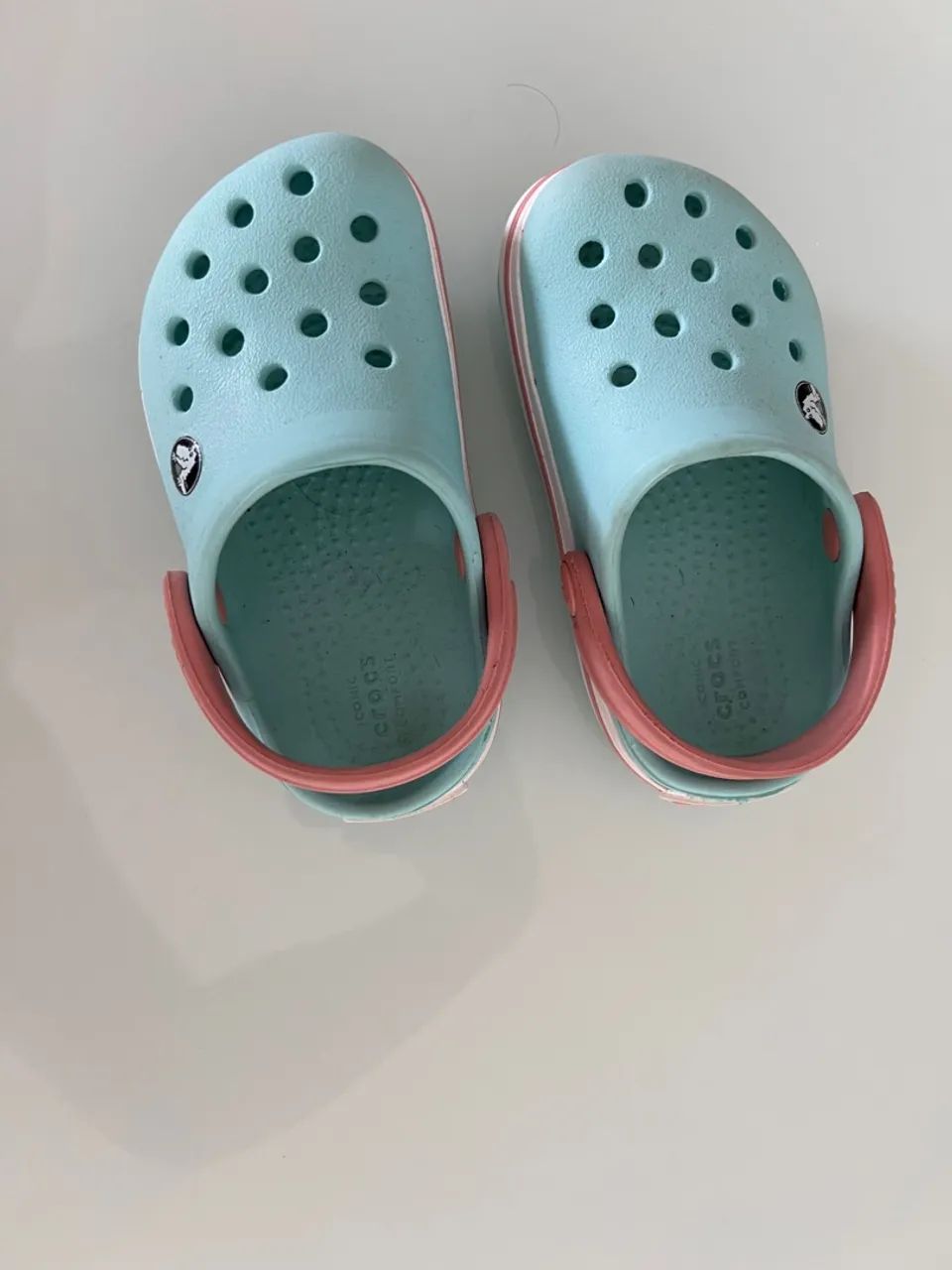 Crocs Infantil Azul e Rosa C6 - Foto 6