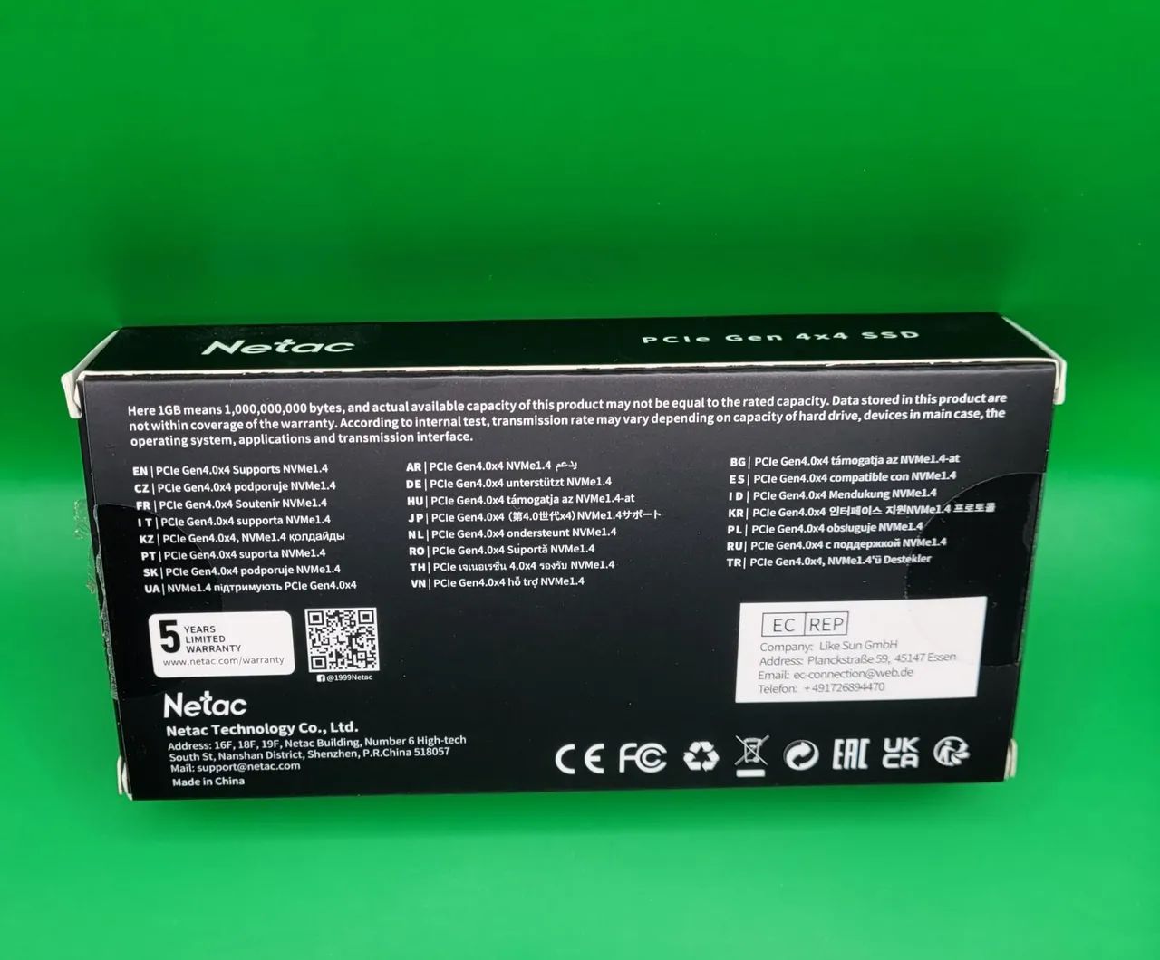 SSD Netac NV7000 1TB PCIe Gen 4x4 - Foto 2