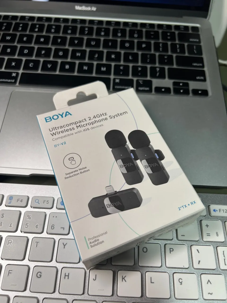 Microfone Lapela Boya - para iPhone