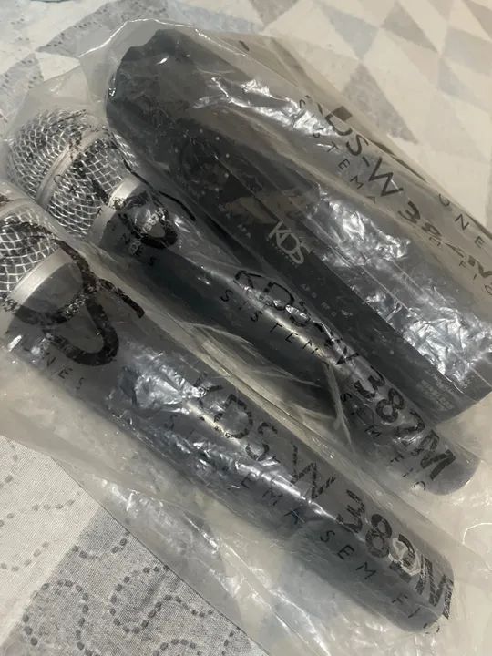 Kit de Microfone Sem Fio KDS 382M - Novíssimo! - Foto 3