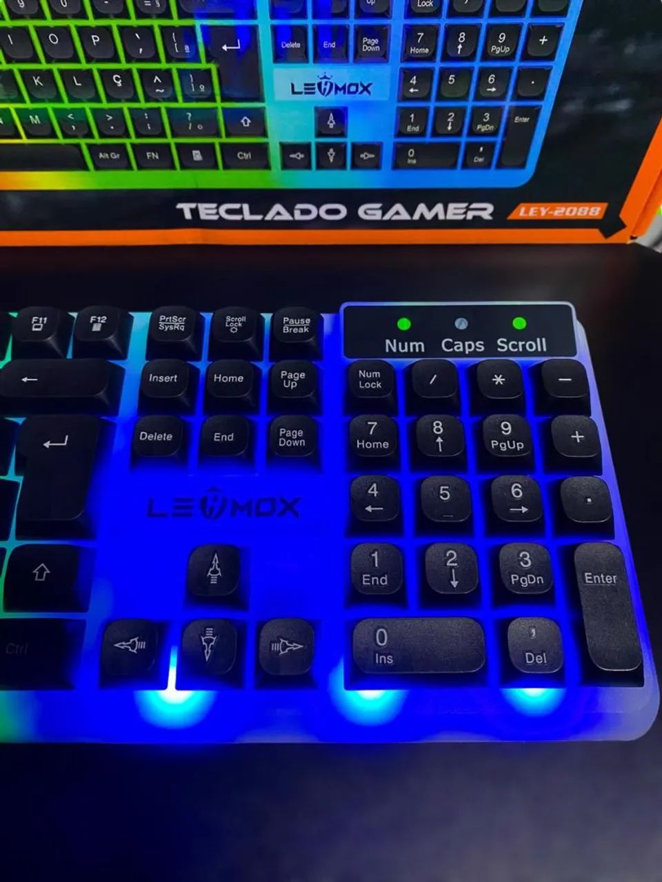 TECLADO GAMER RGB LEHMOX LEY-2088 - Foto 5