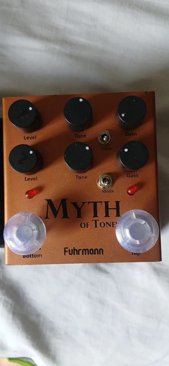 Pedal de Overdrive Fuhrmann Myth of Tone