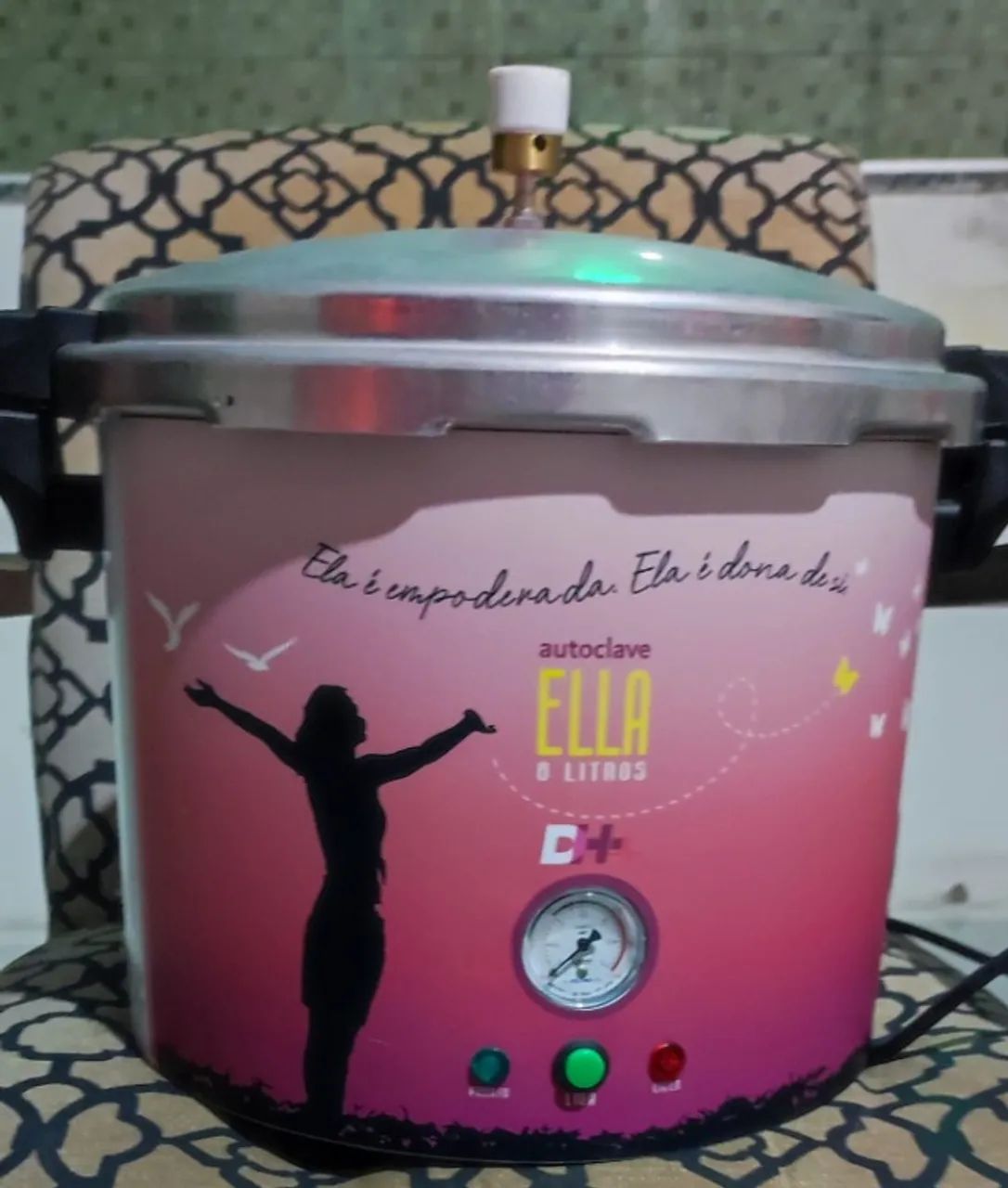 Autoclave Para Manicure Ella 8 Litros - De 1.600 por 1.200