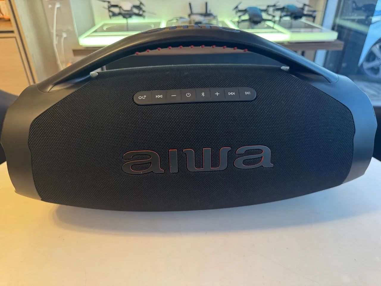 Caixa de Som boombox Bluetooth Aiwa 200w 