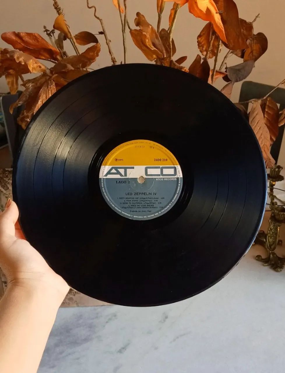 LP Vinil - Led Zeppelin IV (primeira prensagem Nacional de 1971