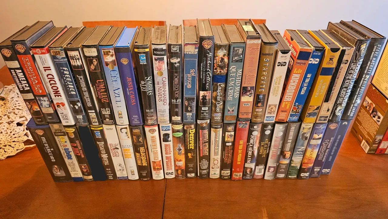 Fitas Cassete VHS originais p/ colecionadores  - Foto 2