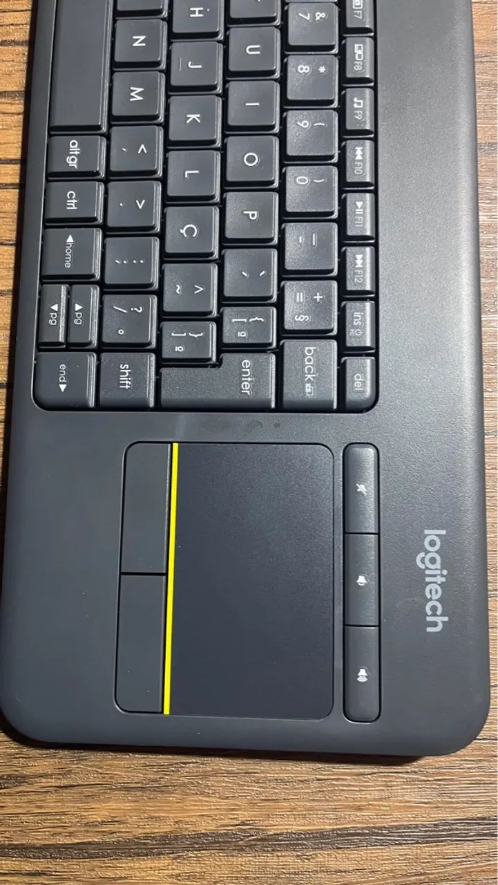 Teclado e Mouse Logitech Wireless