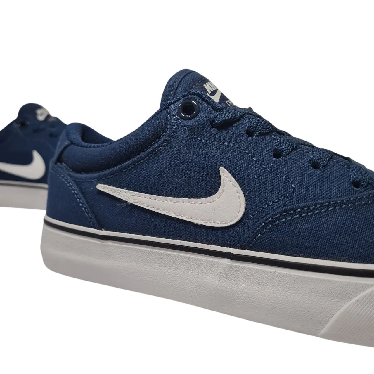 Tênis Nike SB Chron 2 Canvas Navy - Foto 5