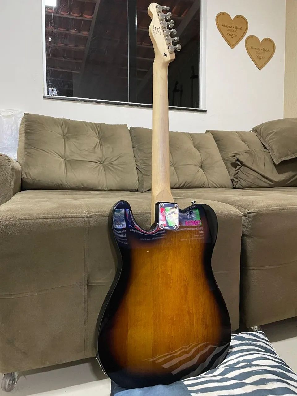 Guitarra Fender, squier affinity Telecaster Sunburst - Foto 3