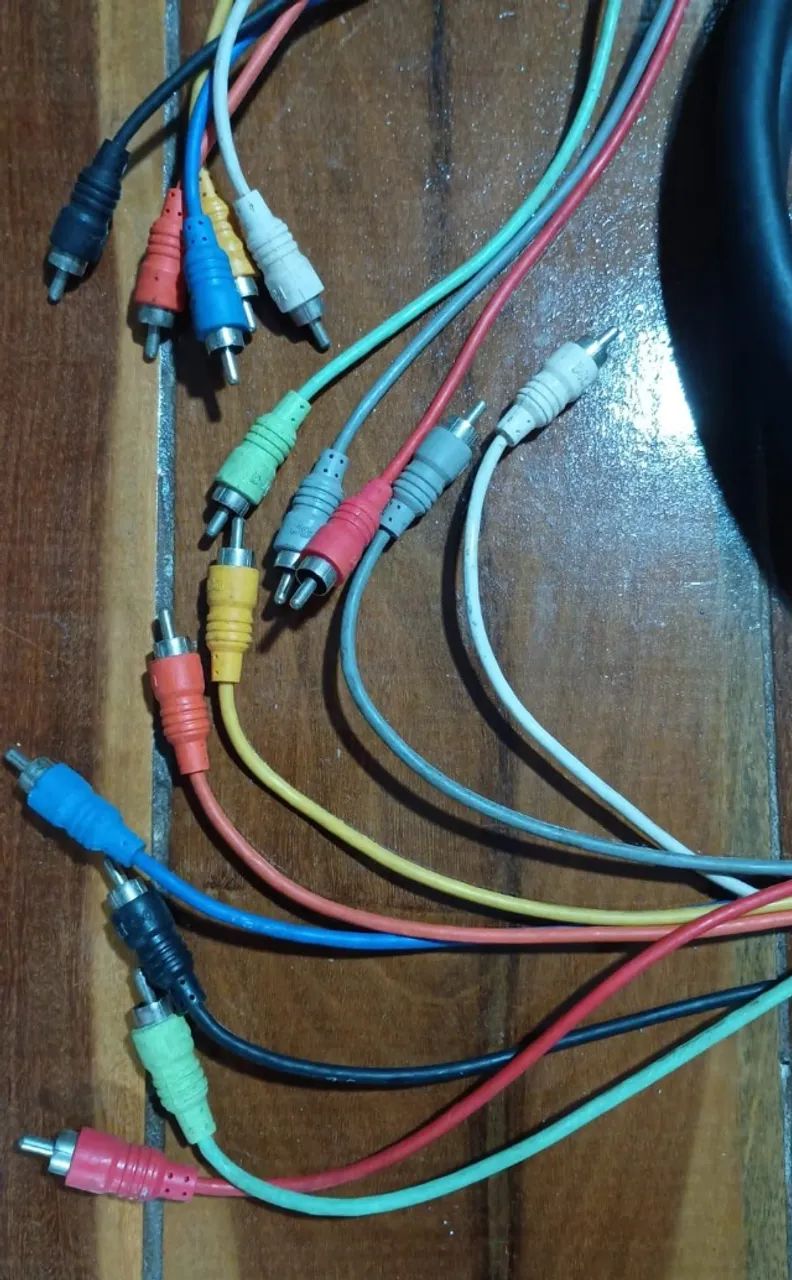 Cabo RCA X RCA 8 vias 3 metros - Foto 4