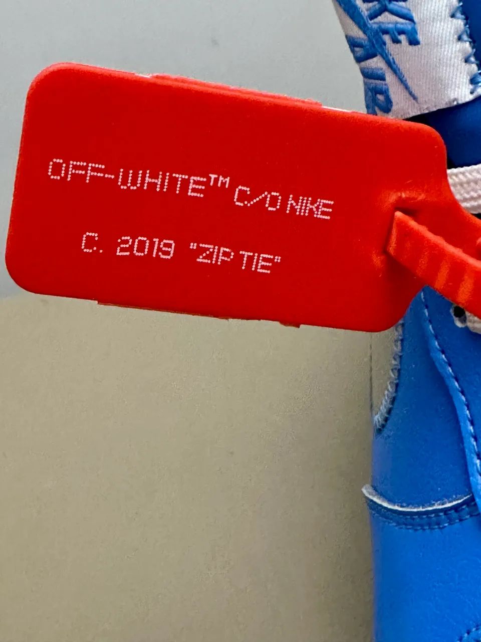 Tênis Off-White X Nike Air Force 1 MCA Blue - Foto 2