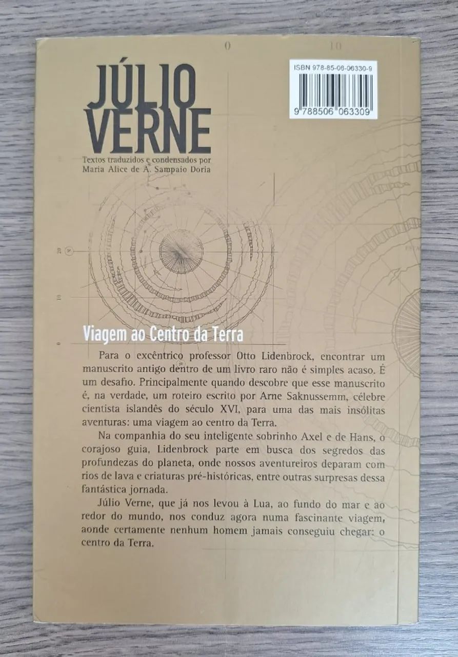 Livro Viagem ao Centro da Terra - Foto 2