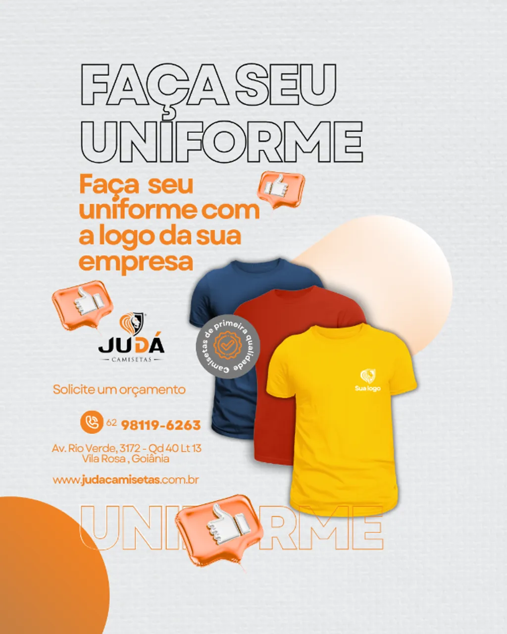 CONFECÇÃO DE UNIFORMES