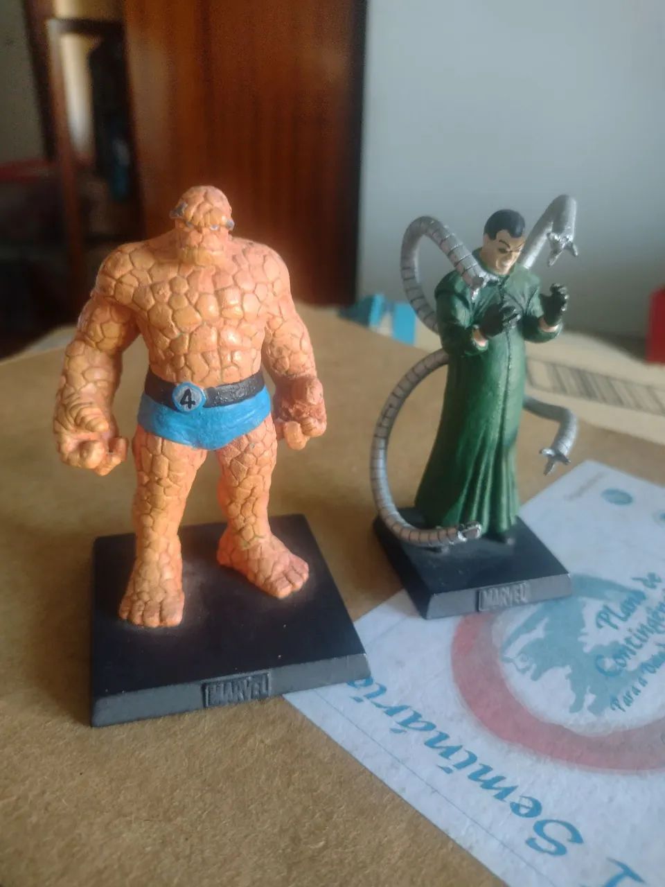 Miniatura Eaglemoss A Coisa , Quarteto  Fantástico , e Dr Octopus  - Foto 3