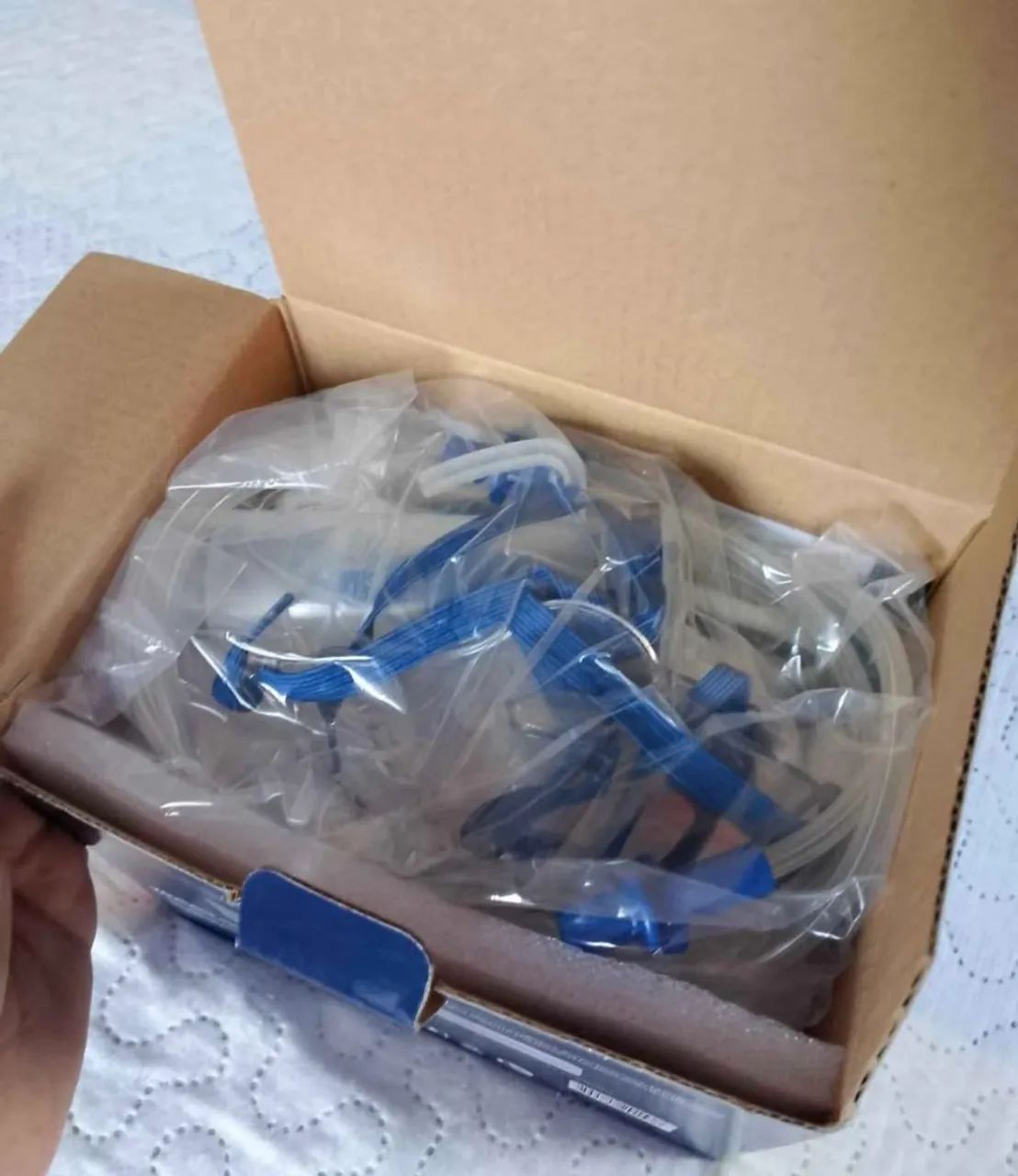 Aparelho de nebulização novo na caixa