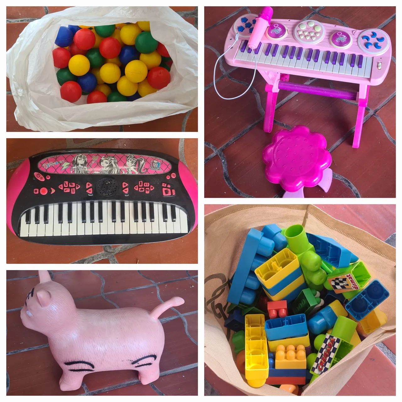 Lote de Brinquedos para Crianças