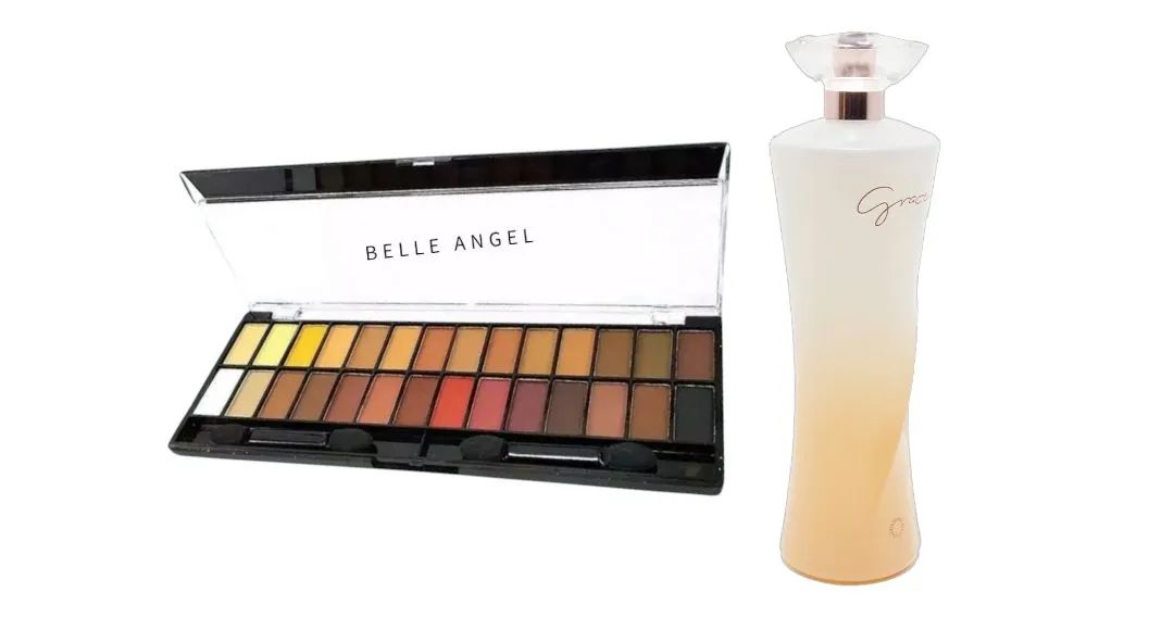 Paleta de sombras Belle Angel + Perfume Grace