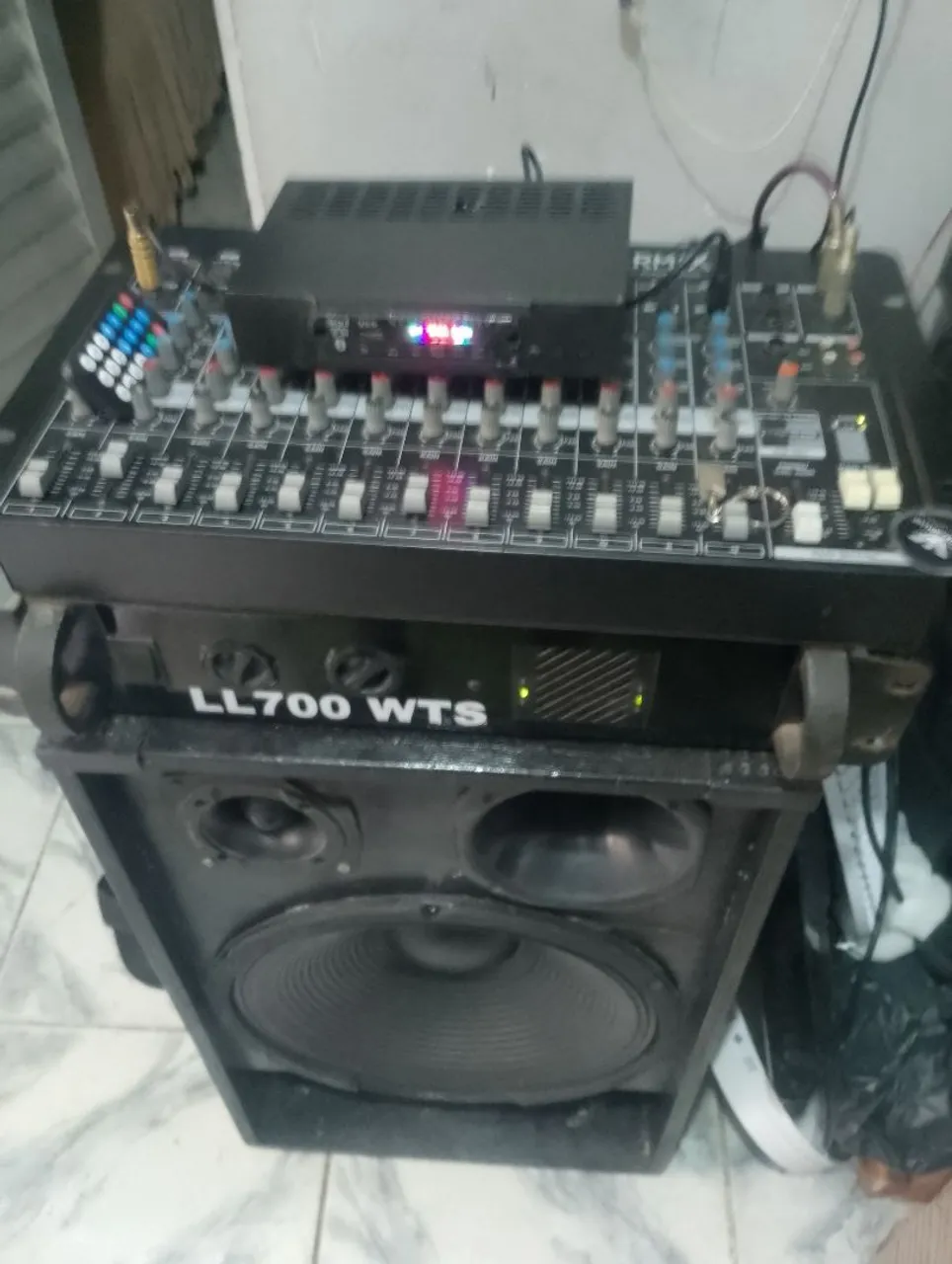 Sistema de Som LL700 WTS Completo