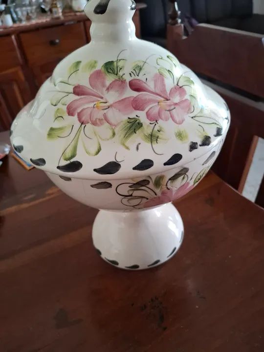 Lindo vaso decorativo em cerâmica - Foto 3
