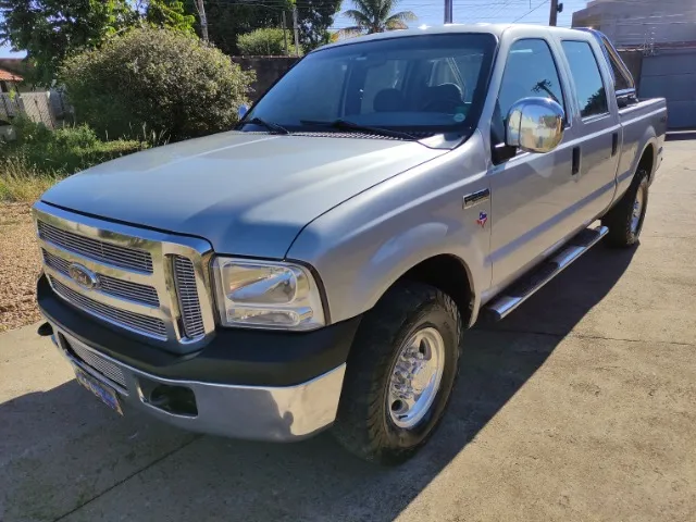 FORD F250 XLT, MOTOR 4.2, DIESEL, CABINE DUPLA, 2004, COMPLETA