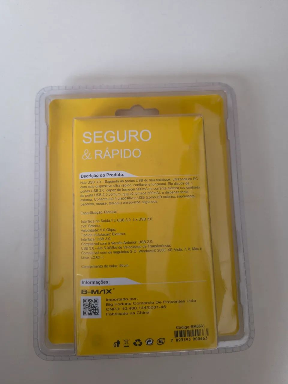 B-MAX BM8631 4-Port USB 3.0 Hub64169991575555123