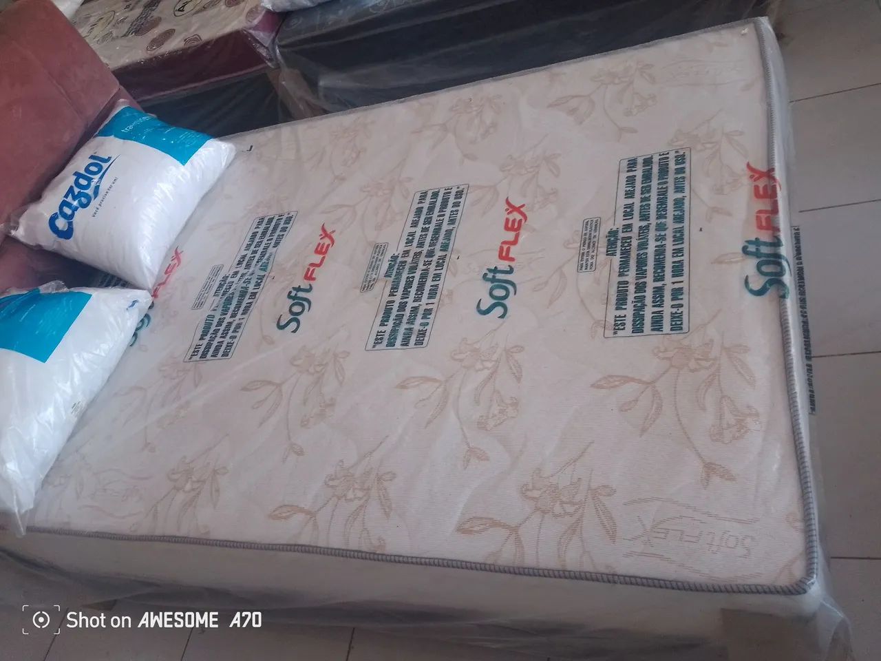 Cama box casal mola ensacada entrega grátis 