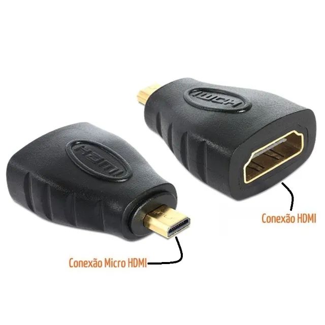 Adaptador Micro HDMI Para HDMI Normal - Foto 2