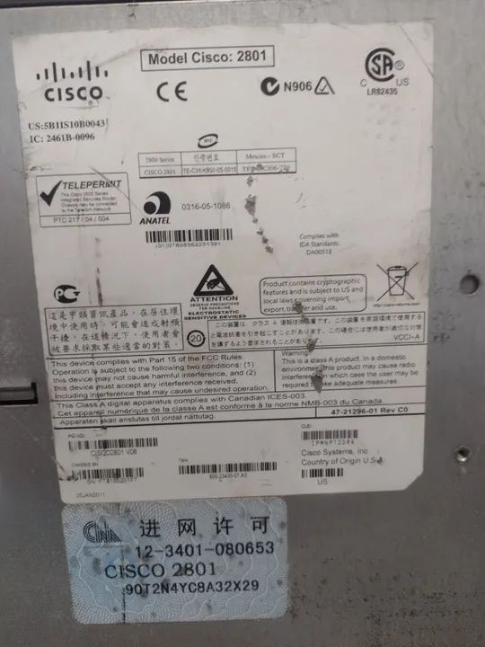 Roteador Cisco 2800 Series - Foto 6