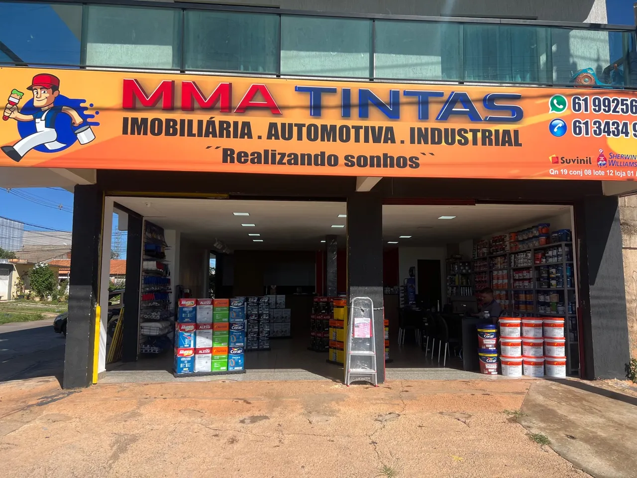 Vendo loja de tintas no riacho fundo 2