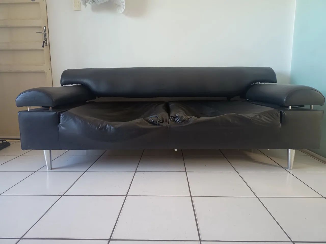 Sofa de couro legitimo  - Foto 2