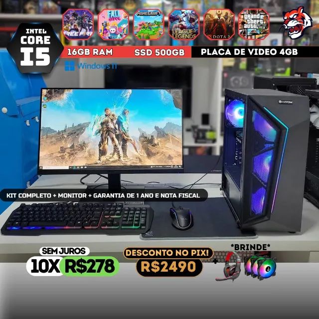 CPU GAMER COMPLETA INITEL CORE I5 