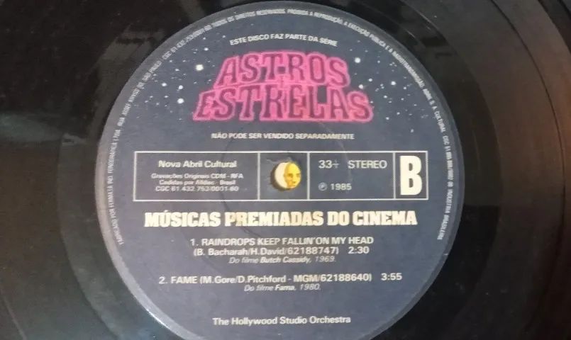 Disco de 1965 com Músicas Premiadas do Cinema - Foto 2