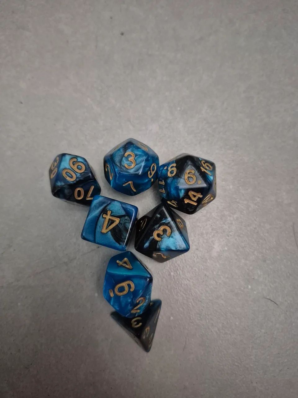 Kit 7 dados RPG - Foto 2