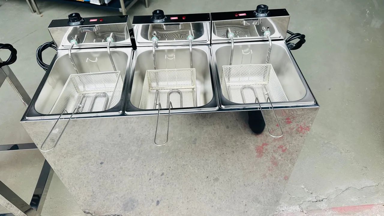 Fritadeira Industrial 3 Cestas