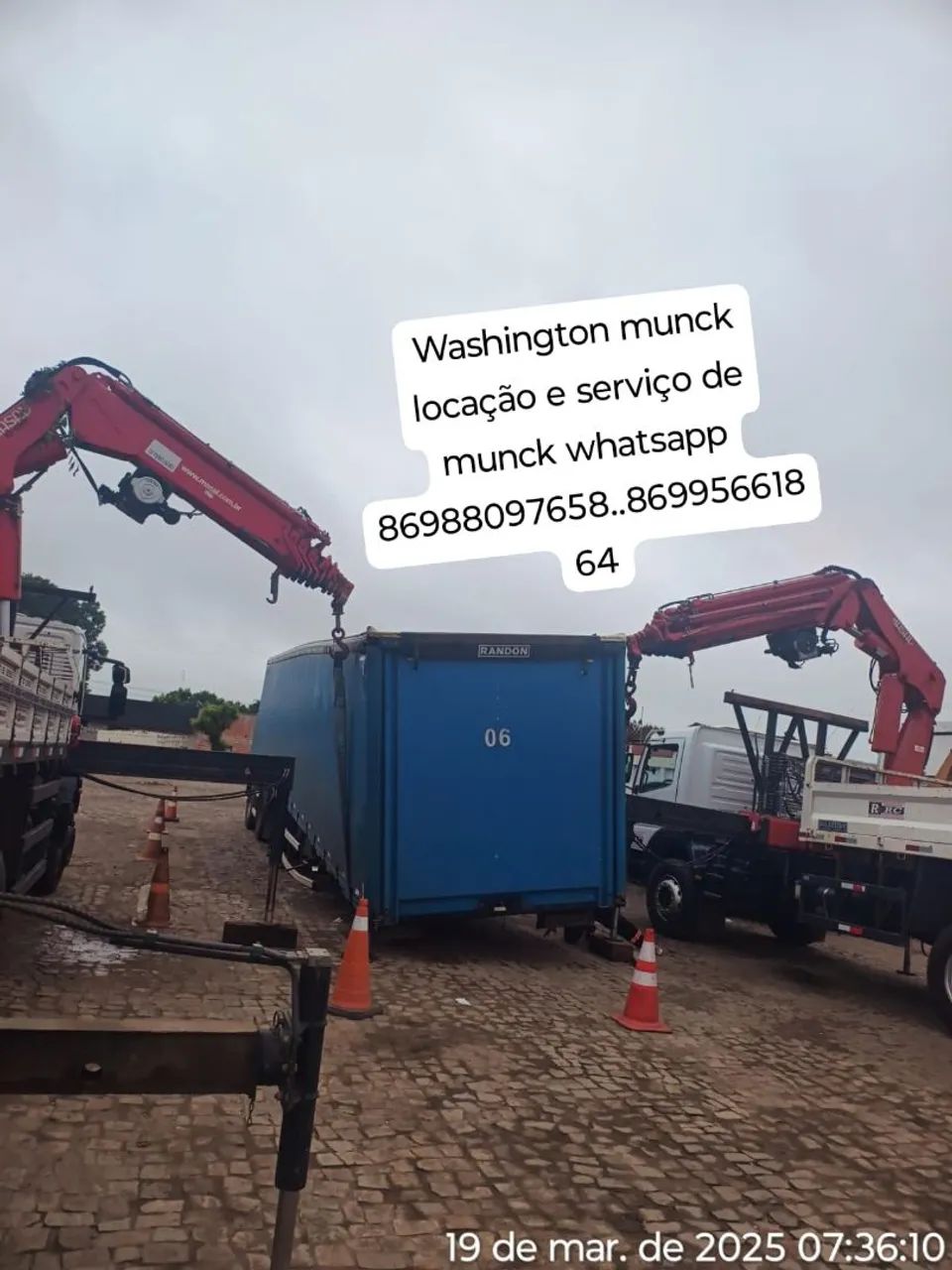 Serviço de munck.. washingtonmunck36@gmail.com