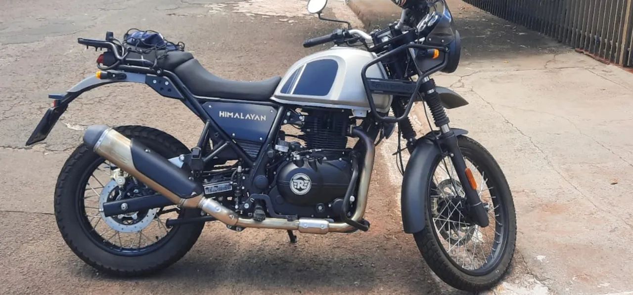 Royal Enfield Himalayan 2022 com 1.000 Km