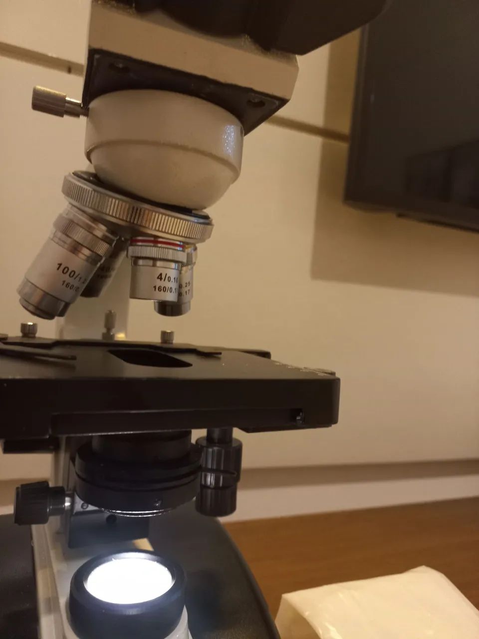 Microscópio Biológico Binocular WF10X - Foto 3