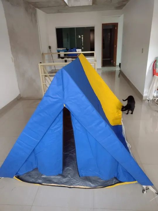 Barraca De Camping Canadense 3 Lugares Padrão Completa - Foto 2