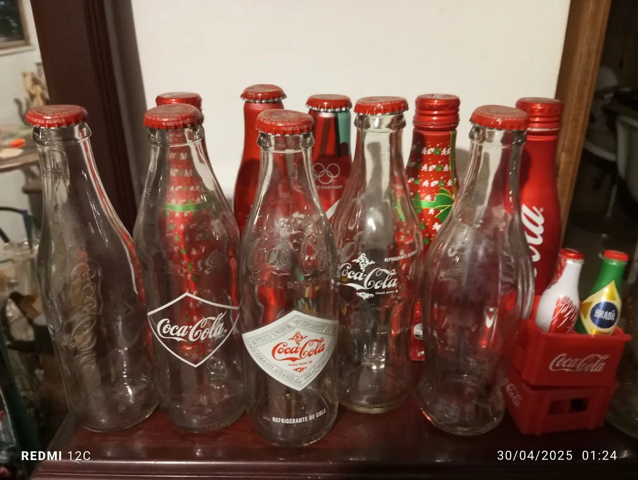 Garrafas de Coca-Cola Vintage