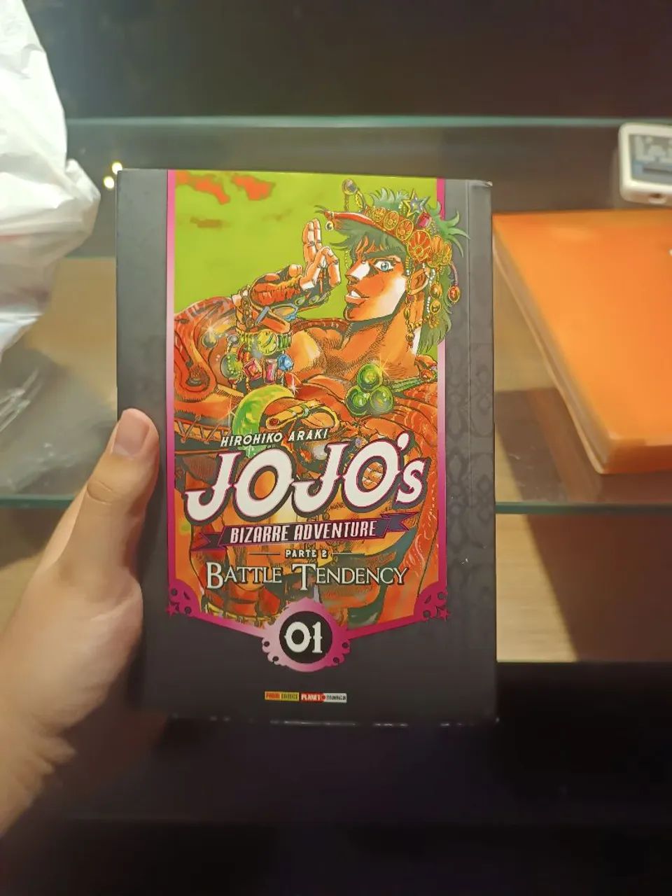 JoJo's Bizarre Adventure - Battle Tendency Vol. 1 (Capa comum)