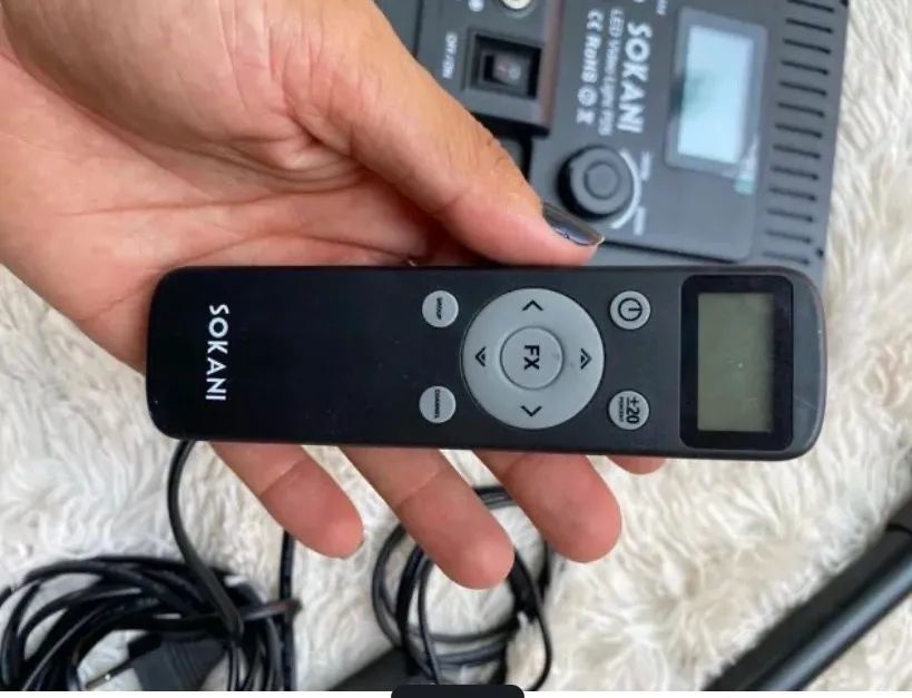 Painel De Led Sokani P25 Iluminador Live Streaming + Tripé Suporte - Foto 2