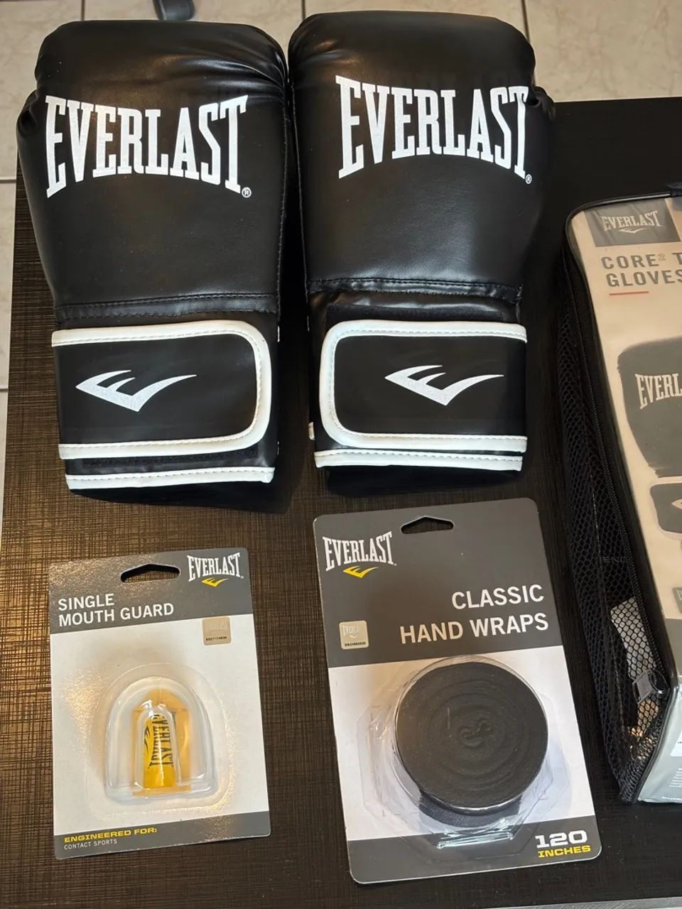 Luvas de Boxe Everlast - kit - Foto 3