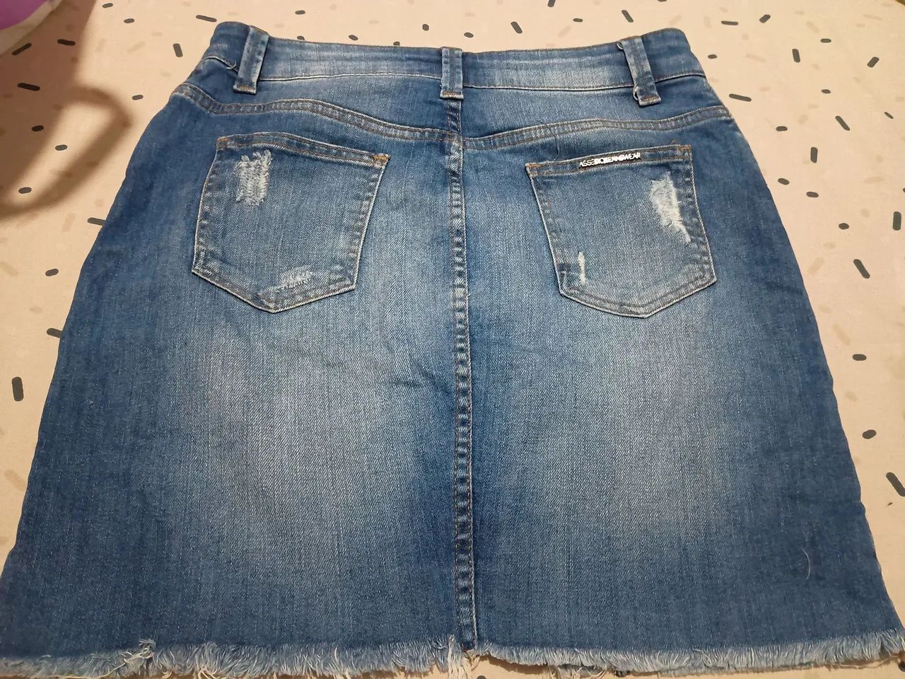Shorts, bermuda e saia Jeans, Tamanhos 38/40. - Foto 5