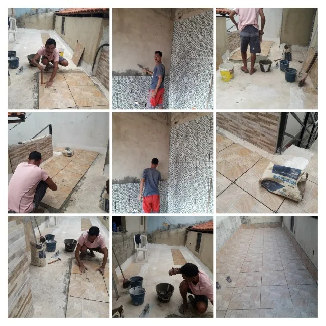 Pintor e ladrilheiro